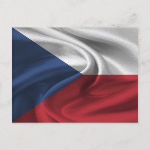 Postal Bandera de la República Checa