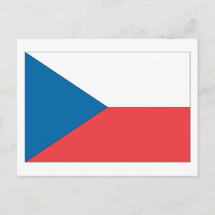 Postal Bandera de la República Checa
