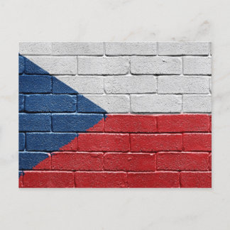 Postal Bandera de la República Checa