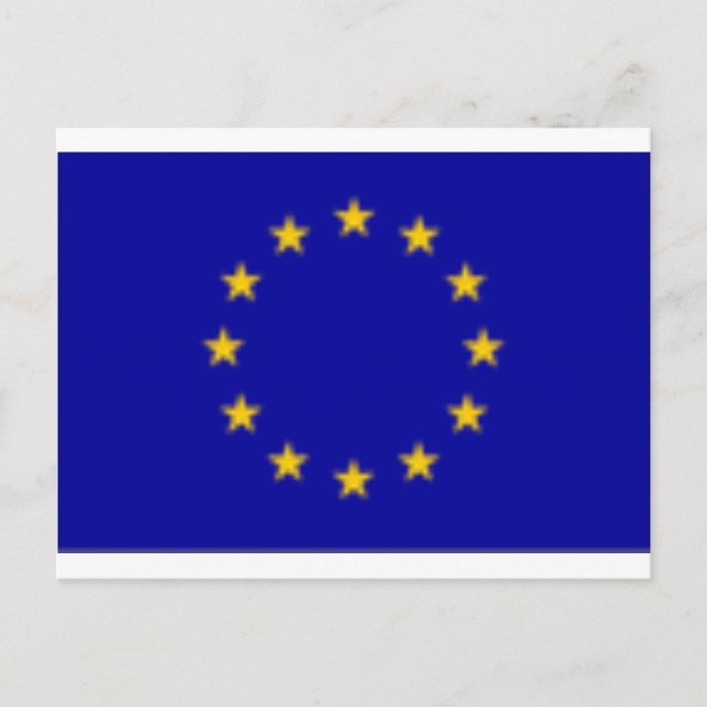 Postal Bandera de la UE (Anverso)