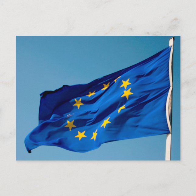 Postal Bandera de la UE (Anverso)