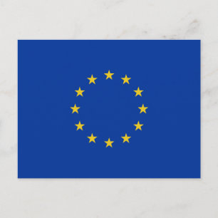 Postal Bandera de la UE