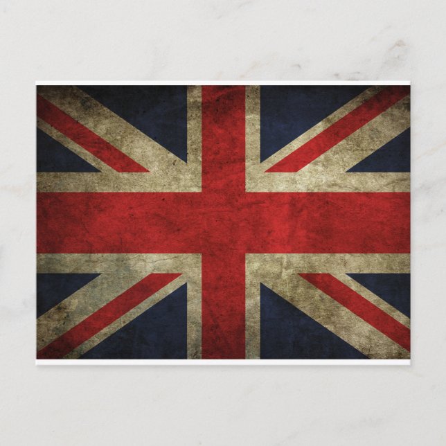 Postal Bandera de la Unión británica antigua (Anverso)