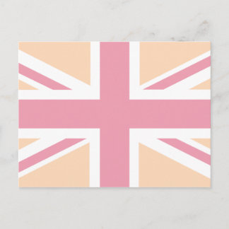 Postal bandera de la Unión Británica (Reino Unido) de col