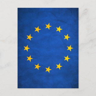 Postal Bandera de la Unión Europea, Bandera de la UE, Ban