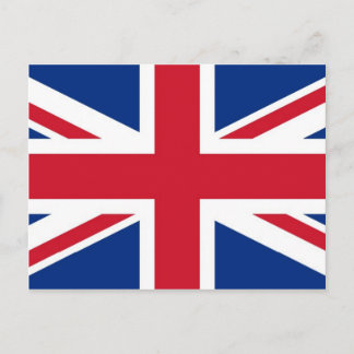 Postal Bandera de la Unión Real del Reino Unido