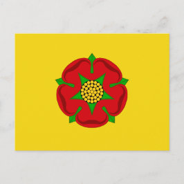 Postal Bandera de Lancashire
