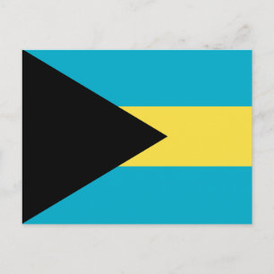 Postal Bandera de las Bahamas