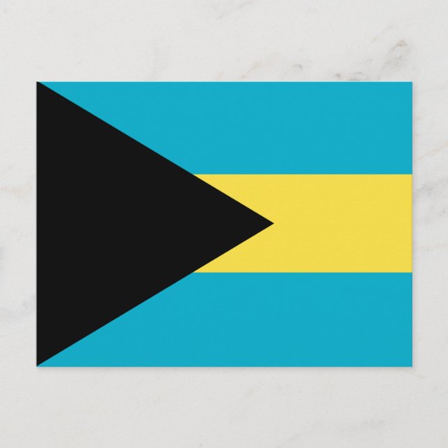 Postal Bandera de las Bahamas (Anverso)
