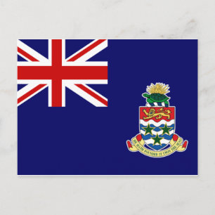 Postal Bandera de las Islas Caimán