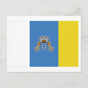 Postal Bandera de las Islas Canarias