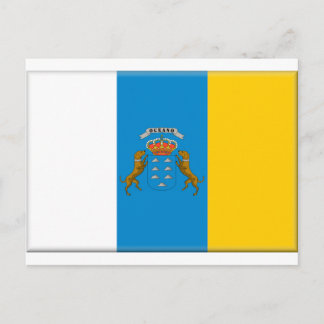 Postal Bandera de las Islas Canarias (España)