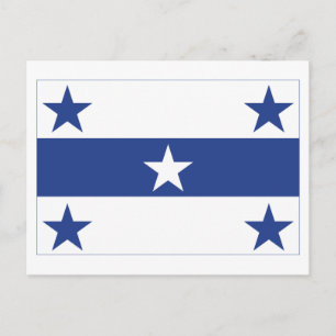 Postal Bandera de las islas Gambier