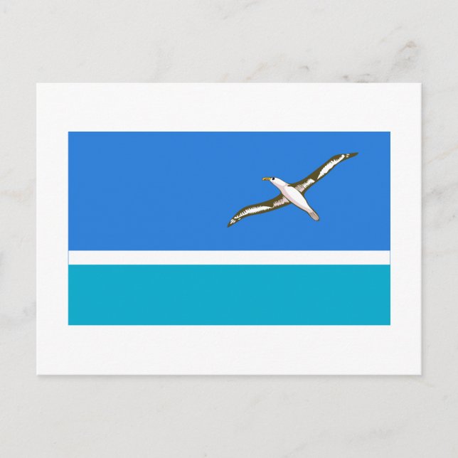 Postal Bandera de las islas Midway (Anverso)