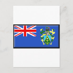 Postal Bandera de las Islas Pitcairn
