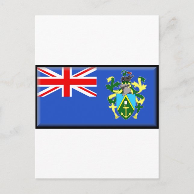 Postal Bandera de las Islas Pitcairn (Anverso)