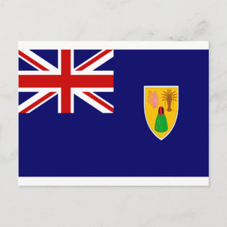 Postal Bandera De Las Islas Turcas Y Caicos