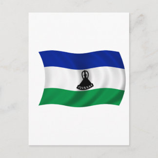 Postal Bandera de Lesoto