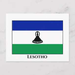 Postal Bandera de Lesoto