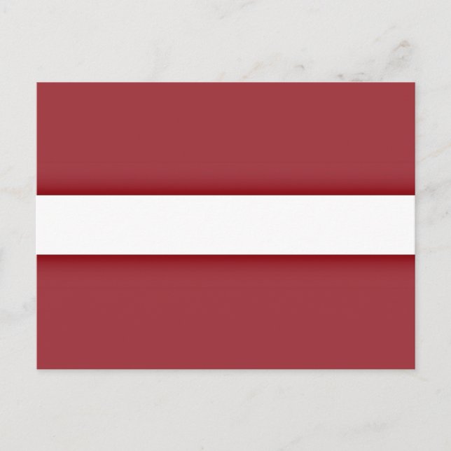 Postal Bandera de Letonia (Anverso)