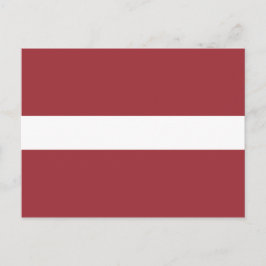 Postal Bandera de Letonia