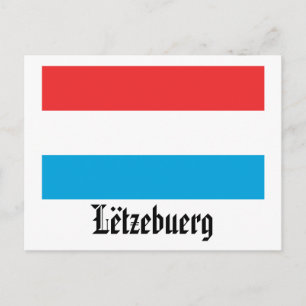 Postal Bandera de Lëtzebuerg