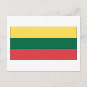 Postal Bandera de Lituania