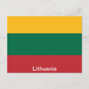 Postal Bandera de Lituania