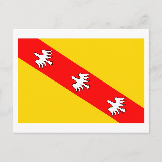 Postal Bandera de Lorraine (Anverso)