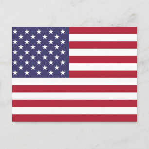 Postal Bandera de los Estados Unidos