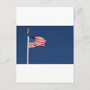 POSTAL BANDERA DE LOS ESTADOS UNIDOS