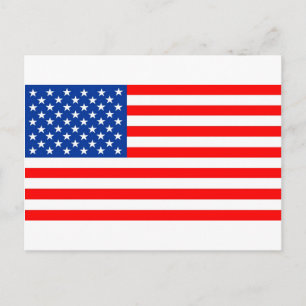 Postal Bandera de los Estados Unidos