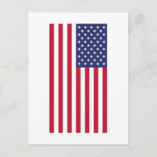 Postal Bandera de los Estados Unidos de América