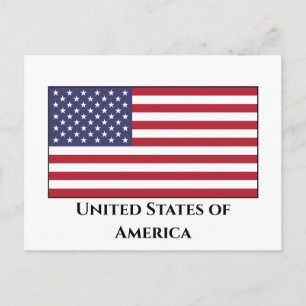 Postal Bandera de los Estados Unidos (Estados Unidos)