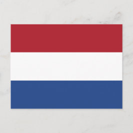 Postal Bandera de los Países Bajos