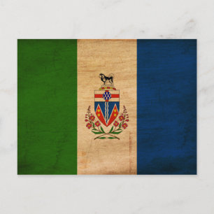 Postal Bandera de los Territorios del Yukón