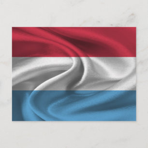 Postal Bandera de Luxemburgo