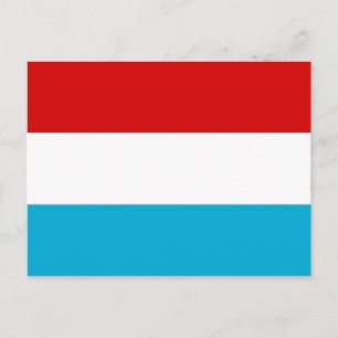 Postal Bandera de Luxemburgo