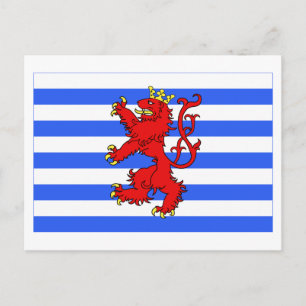 Postal Bandera de Luxemburgo (de facto)