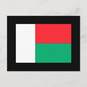 Postal Bandera de Madagascar