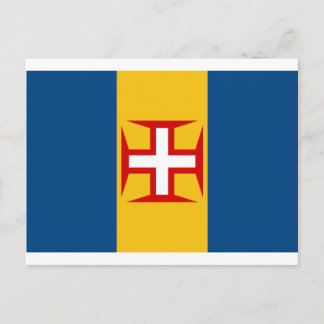 Postal Bandera de Madeira (Portugal)