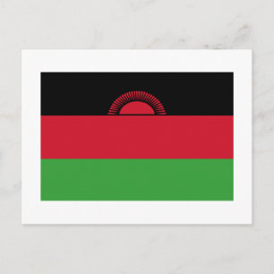 Postal Bandera de Malawi