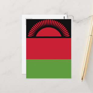 Postal Bandera de Malawi