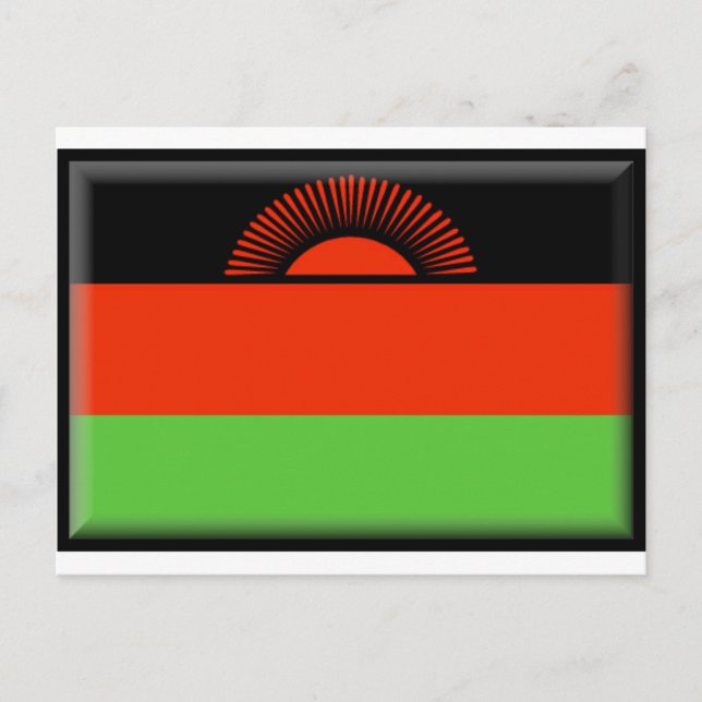 Postal Bandera de Malawi (Anverso)