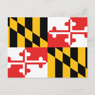 Postal Bandera de Maryland
