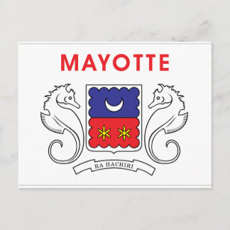 Postal Bandera de Mayotte