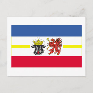 Postal Bandera de Mecklenburg-Vorpommern