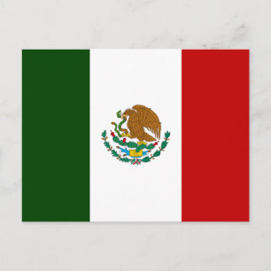 Postal Bandera de México