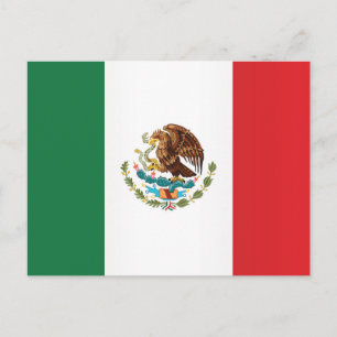 Postal Bandera de México