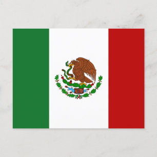 Postal Bandera de México